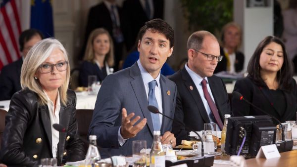 Trudeau with Gender Equality Advisory Council