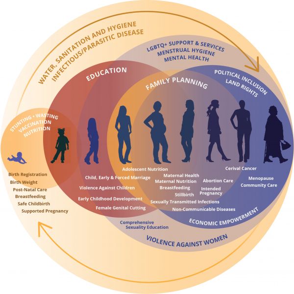 Interventions throughout the lifecycle