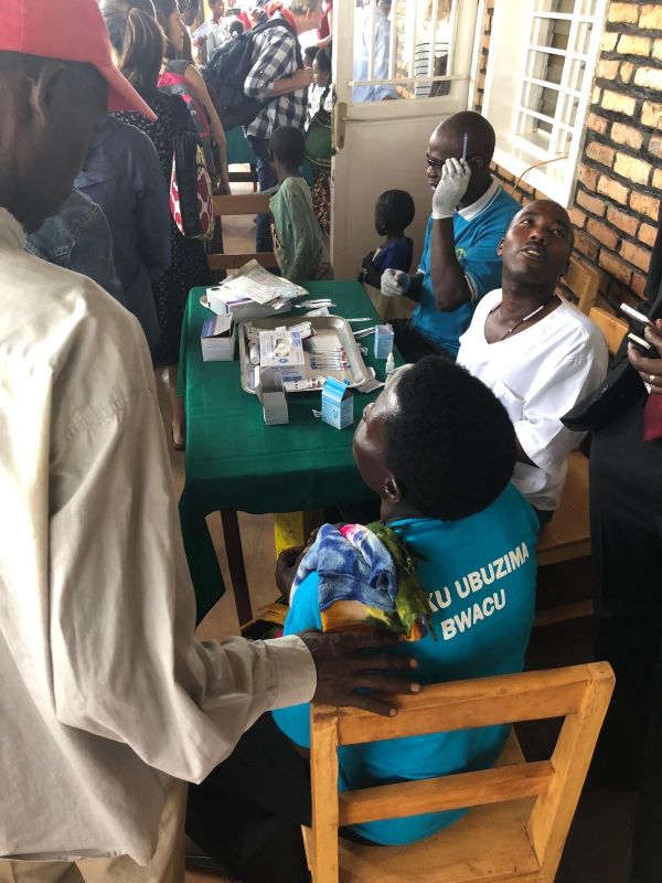 health clinic in Rwanda