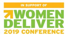In support of Women Deliver logo